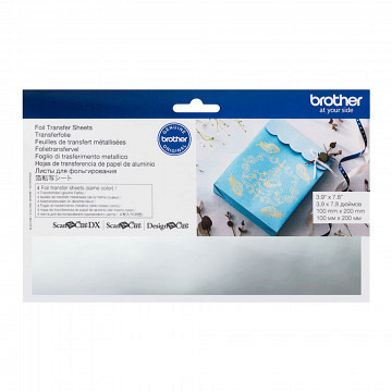 Brother Transferfolie für Folientransfer Silber