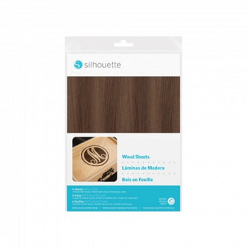 SIL Silhouette Holzpapier sortiert