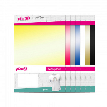 plottiX ReFlex reflektierend 20cm x 30cm - 3er-Pack