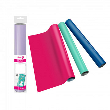 plottiX Permanent Vinylfolie Rolle - 31,5cm x 1m