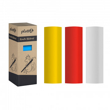 plottiX Wandtattoo Vinylfolie - 31,5cm x 10m