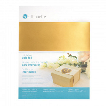 Bedruckbare Folie für Etiketten und Aufkleber Gold
