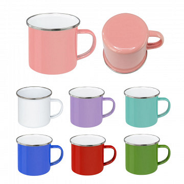 plottiX - 12oz Emaille Tassen für Sublimation