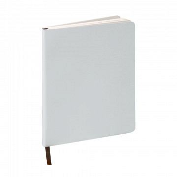 Vorbestellung: plottiX - Notizbuch A5 Weiß (14,5 x 21cm)