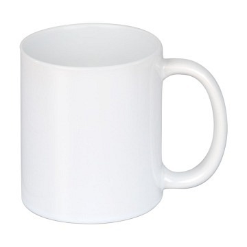 plottiX - 11oz Standardtasse weiß für Sublimation