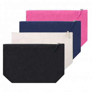 plottiX Canvas Zubehörtasche - L (23 x 22,5 x 11 cm)