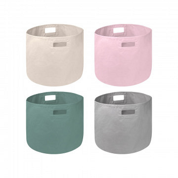 plottiX Canvas Korb - M (28 x 24 cm)