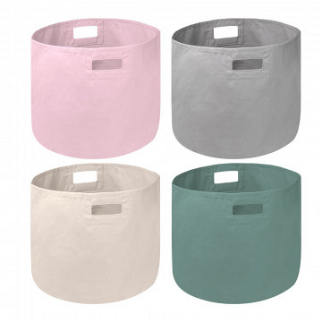 plottiX Canvas Korb - L (38 x 30 cm)