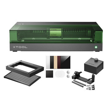 xTool S1 20W Diodenlaser - Schwarz - Deluxe Bundle