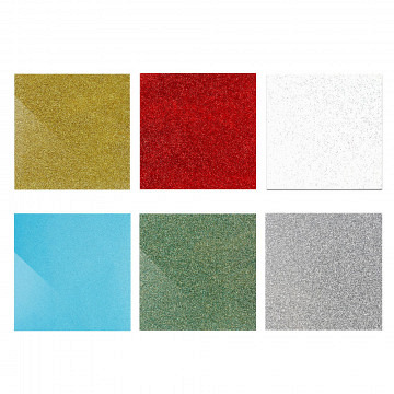 xTool Glitter Acryl Bögen - 30 x 30 x 0,3 cm (2 Stk.)