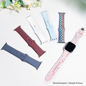 xTool Silikon Band passend für Apple Watch mit Regenbogen ..