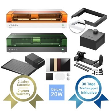 xTool S1 20W Diodenlaser - Deluxebundle