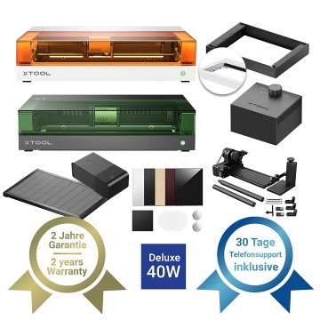 Dev - xTool S1 xTool S1 40W Diodenlaser - Deluxebundle