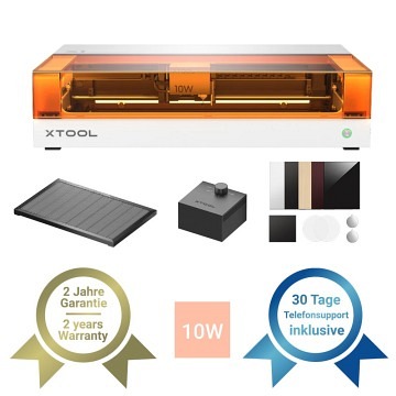 xTool S1 10W Diodenlaser  - Weiß - Basic Bundle