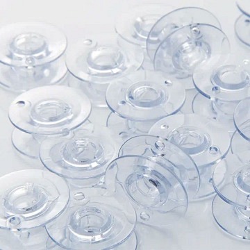 Brother Spulen für Unterfaden - Transparent - 10 Stk. (Unb..