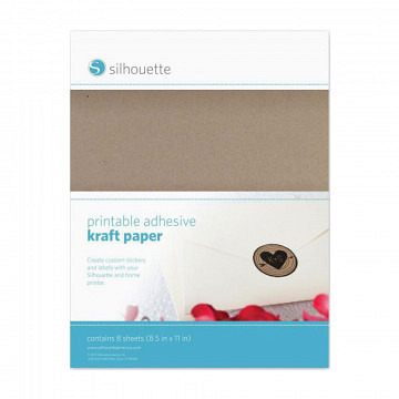 Bedruckbares, selbstklebendes Packpapier