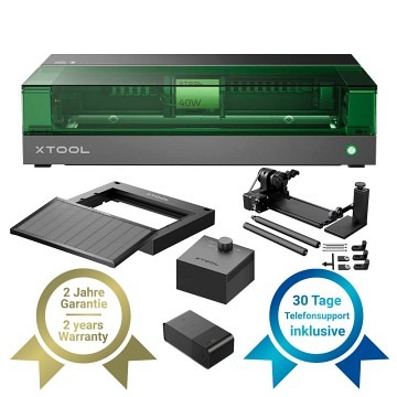 Vorbestellung: xTool S1 40W Diodenlaser  - Schwarz - Delux..