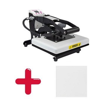 iXpress Plus - Transferpresse - 22 x 30cm + Antihaftfolie ..