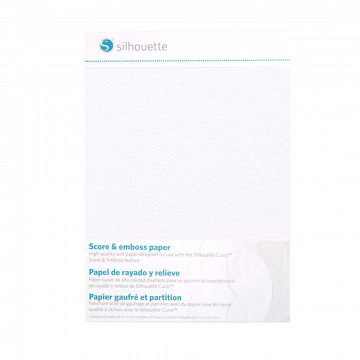 Silhouette Curio Score & Emboss Papier 5" x 7"