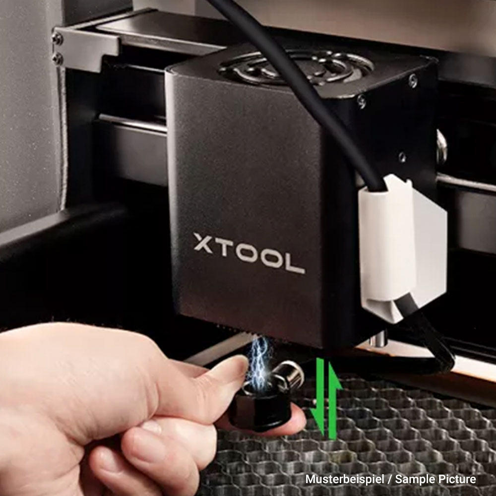 Anschluss des xTool Air Assist für M1 Laser