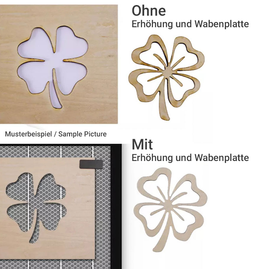 Wärmeableitung Wabenplatte