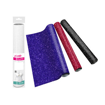 plottiX GlitterFlex 32cm x 50cm - Rolle