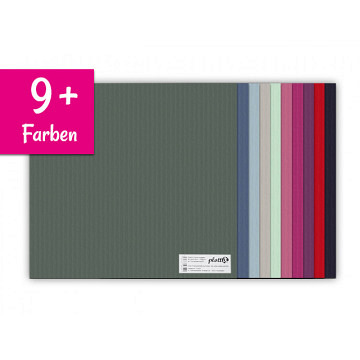 plottiX Strukturpapier - 30,5 x 30,5 cm - 4 Pack