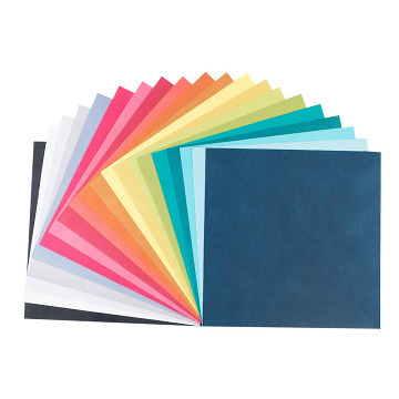 SIL Selbstklebender Cardstock 30x30cm - 230g/m² - 25 Blatt