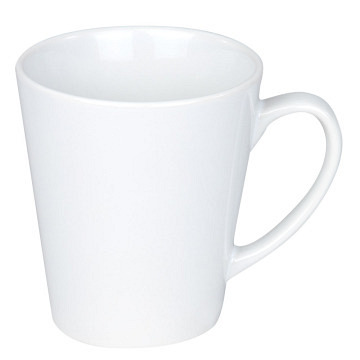 plottiX - 12oz Konische Tasse Weiß