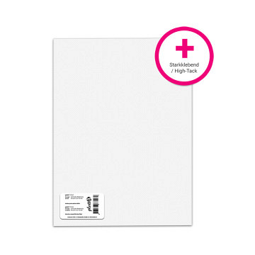 plottiX Starkklebende Transferfolie für Velours Klebefolie - 20cm x 30cm - lose