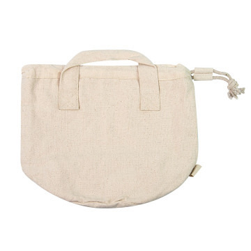 plottiX Zugbeutel aus Baumwolle mit Tragegriff - 17 x 23 c..