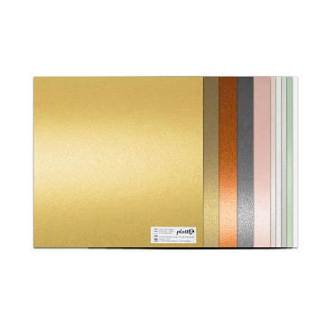 plottiX Effektpapier  - 30,5 x 30,5 cm - 4er-Pack