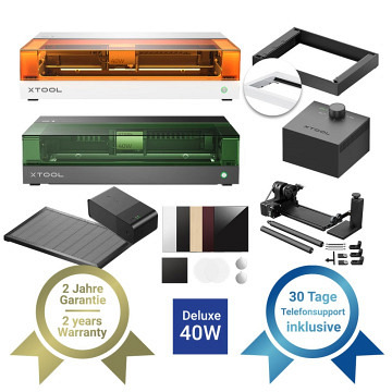 Dev - xTool S1 xTool S1 40W Diodenlaser - Deluxebundle