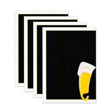 xTool Papier zur Lasergravur von transparenten Oberflächen 27 x 19,5 cm (4 Stk.)