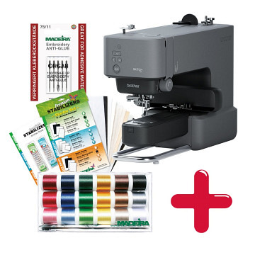Brother PP1 "Skitch" - Stickmaschine - Mit Madeira Starterset