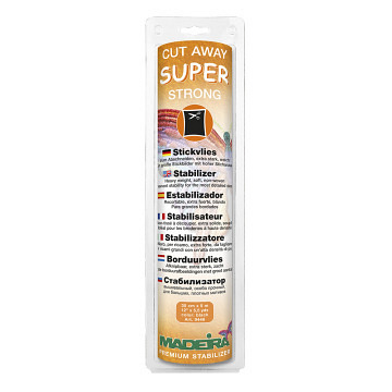 Madeira Stickvlies Super Strong - Schwarz
