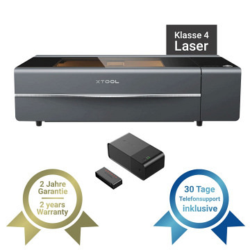 Vorbestellung: xTool P2S 55W CO2 Laser (LK4) Grau