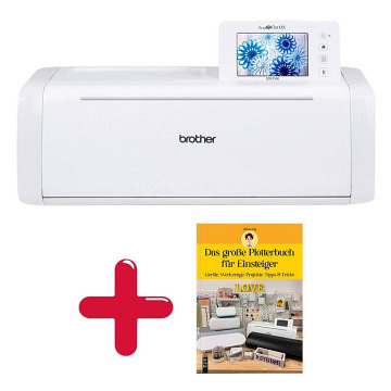 Brother ScanNCut DX-Serie SDX1550 +  Das große Plotterbuch für Einsteiger von Miriam Jug