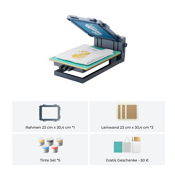 xTool Siebdruck-Set - Basic Kit M Serie - 22,86 x 30,48cm