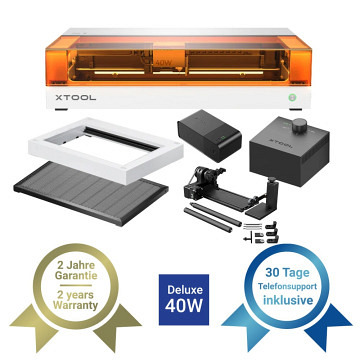 xTool S1 40W Diodenlaser  - Weiß - Deluxe Bundle