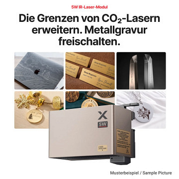 Vorbestellung: xTool 5W Infrarot Modul für P3