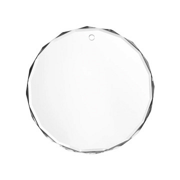 xTool K5 Kristallglas, kreisförmig, 80x5mm, 3 Stück