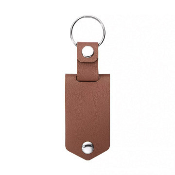 xTool PU-Kunstleder-Schlüsselanhängerhalter mit Sublimations-Aluminiumplatte (4 Stk.)
