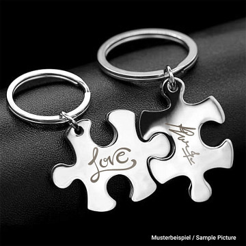 xTool Edelstahl Puzzleteil-Schlüsselanhänger (10 Stück)