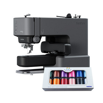Vorbestellung: Brother PP1 "Skitch" - Freiarm-Stickmaschine + Stickgarnset
