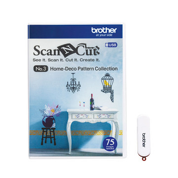 ScanNCut Designs Nr. 3 Home- und Dekomuster