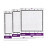 Brother SDX Normal klebende Matte 30,5 x 30,5cm 3er Pack