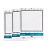 Brother SDX leicht klebende Matte 30,5 x 30,5 cm  3er Pack