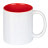 plottiX - 11oz Tasse mit farbigen Innenteil - Rot