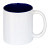 plottiX - 11oz Tasse mit farbigen Innenteil - Blau